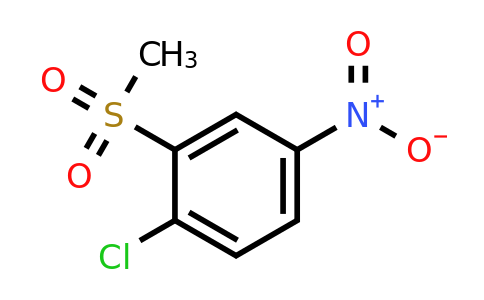 21081-74-3 | 1-Chloro-2-(methylsulfonyl)-4-nitrobenzene