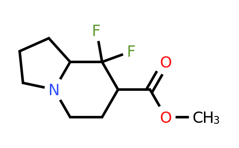 2114689-77-7 | 7-Indolizinecarboxylic acid, 8,8-difluorooctahydro-, methyl ester