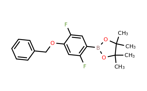 2121514-83-6 | 2,5-Difluoro-4-benzyloxyphenylboronic acid pinacol ester