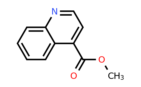 21233-61-4 | Methyl quinoline-4-carboxylate