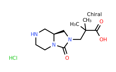2126690-42-2 | 3-[(8aS)-3-oxo-1,5,6,7,8,8a-hexahydroimidazo[1,5-a]pyrazin-2-yl]-2,2-dimethyl-propanoic acid;hydrochloride
