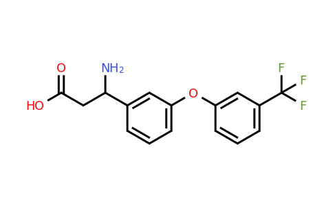 213192-61-1 | 3-Amino-3-{3-[3-(Trifluoromethyl)Phenoxy]Phenyl}Propanoic Acid