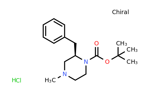 2135344-94-2 | (R)-tert-butyl 2-benzyl-4-methylpiperazine-1-carboxylate hydrochloride