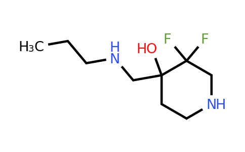 2137551-62-1 | 4-Piperidinol, 3,3-difluoro-4-[(propylamino)methyl]-