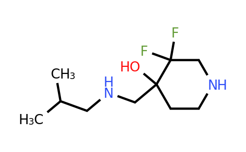 2137752-96-4 | 4-Piperidinol, 3,3-difluoro-4-[[(2-methylpropyl)amino]methyl]-