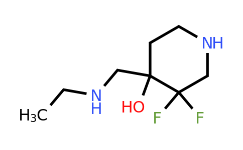 2137815-41-7 | 4-Piperidinol, 4-[(ethylamino)methyl]-3,3-difluoro-