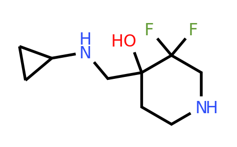 2137818-07-4 | 4-Piperidinol, 4-[(cyclopropylamino)methyl]-3,3-difluoro-