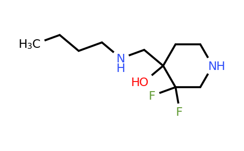2138413-15-5 | 4-Piperidinol, 4-[(butylamino)methyl]-3,3-difluoro-