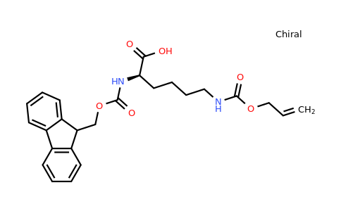214750-75-1 | (2R)-2-(9H-fluoren-9-ylmethoxycarbonylamino)-6-(prop-2-enoxycarbonylamino)hexanoic acid