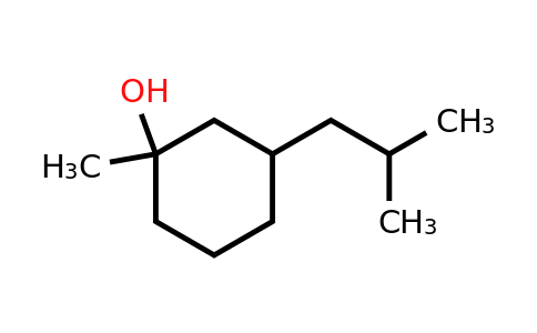 215231-33-7 | 1-methyl-3-(2-methylpropyl)-cyclohexanol