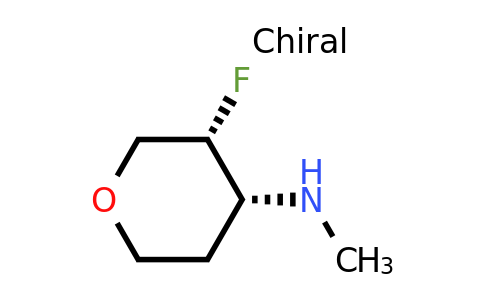2165419-16-7 | (3R,4R)-3-fluoro-N-methyl-tetrahydropyran-4-amine