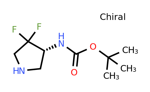 2165991-49-9 | (R)-tert-butyl 4,4-difluoropyrrolidin-3-ylcarbamate