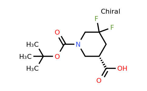 2166022-52-0 | Ácido (S)-1-(terc-butoxicarbonil)-5,5-difluoropiperidina-3-carboxílico