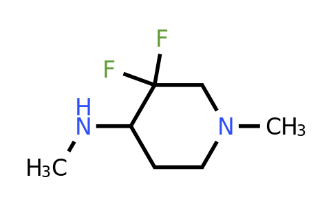 2166841-70-7 | 4-Piperidinamine, 3,3-difluoro-N,1-dimethyl-