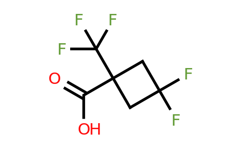 2167095-52-3 | 3,3-difluoro-1-(trifluoromethyl)cyclobutanecarboxylic acid