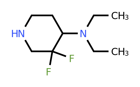 2167411-11-0 | 4-Piperidinamine, N,N-diethyl-3,3-difluoro-