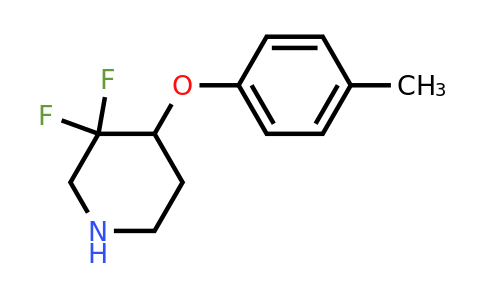 2167940-48-7 | Piperidine, 3,3-difluoro-4-(4-methylphenoxy)-