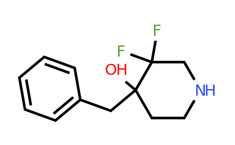 2168245-50-7 | 4-Piperidinol, 3,3-difluoro-4-(phenylmethyl)-