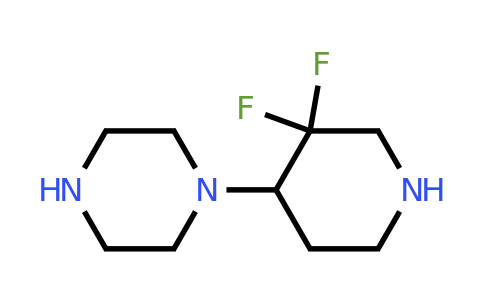 2168258-10-2 | Piperazine, 1-(3,3-difluoro-4-piperidinyl)-