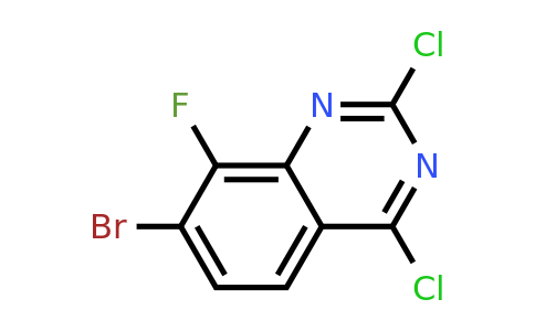 2168499-15-6 | 7-bromo-2,4-dichloro-8-fluoro-quinazoline