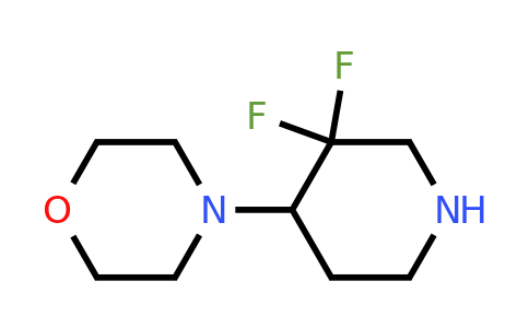 2169193-96-6 | Morpholine, 4-(3,3-difluoro-4-piperidinyl)-