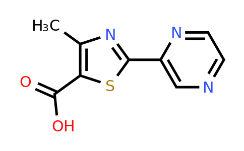 216959-92-1 | 4-Methyl-2-(pyrazin-2-yl)thiazole-5-carboxylic acid