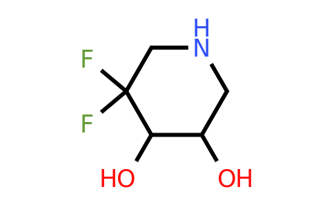 2173519-48-5 | 3,4-Piperidinediol, 5,5-difluoro-,(3R,4R)-