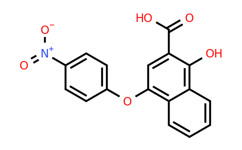 21894-06-4 | 1-Hydroxy-4-(4-nitrophenoxy)-2-naphthoic acid