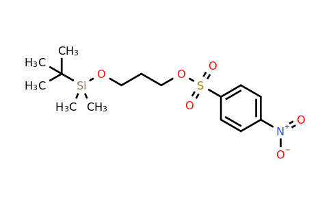 220299-14-9 | 3-((tert-Butyldimethylsilyl)oxy)propyl 4-nitrobenzenesulfonate