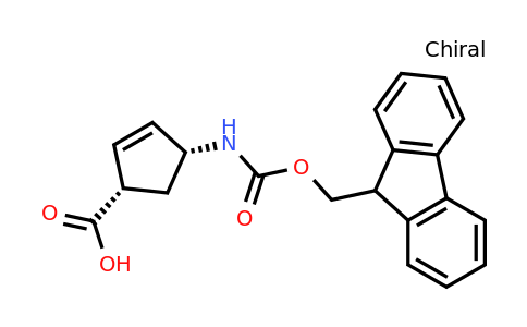 220497-64-3 | (1S,4R)-4-((((9H-Fluoren-9-yl)methoxy)carbonyl)amino)cyclopent-2-enecarboxylic acid