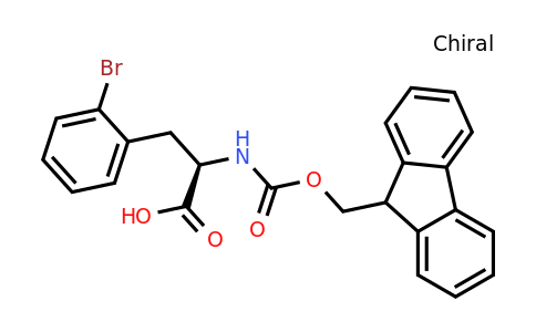 220497-79-0 | (R)-2-((((9H-Fluoren-9-yl)methoxy)carbonyl)amino)-3-(2-bromophenyl)propanoic acid