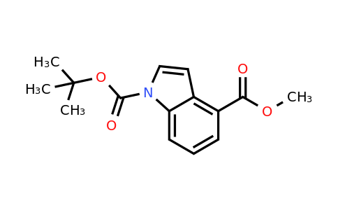 220499-11-6 | 1-Boc-4-carbomethoxyindole