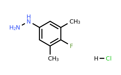 2212021-40-2 | (4-Fluoro-3,5-dimethylphenyl)hydrazine hydrochloride