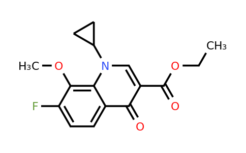 221221-15-4 | Ethyl 1-cyclopropyl-7-fluoro-8-methoxy-4-oxo-1,4-dihydroquinoline-3-carboxylate