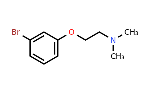 221915-84-0 | 2-(3-Bromophenoxy)-N,N-dimethylethanamine