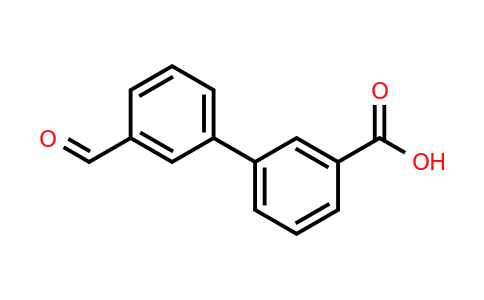 222180-19-0 | 3'-Formyl-[1,1'-biphenyl]-3-carboxylic acid