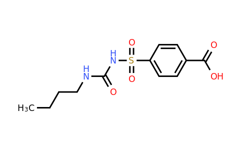 2224-10-4 | 4-[(butylcarbamoyl)sulfamoyl]benzoic acid