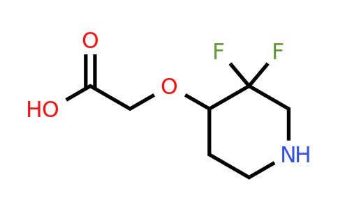 2227005-10-7 | Acetic acid, 2-[(3,3-difluoro-4-piperidinyl)oxy]-