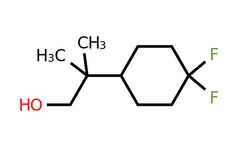 2229128-17-8 | 2-(4,4-difluorocyclohexyl)-2-methylpropan-1-ol