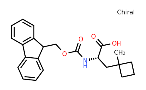 2231664-92-7 | (2S)-2-({[(9H-fluoren-9-yl)methoxy]carbonyl}amino)-3-(1-methylcyclobutyl)propanoic acid