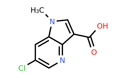 2231675-89-9 | 6-chloro-1-methyl-pyrrolo[3,2-b]pyridine-3-carboxylic acid