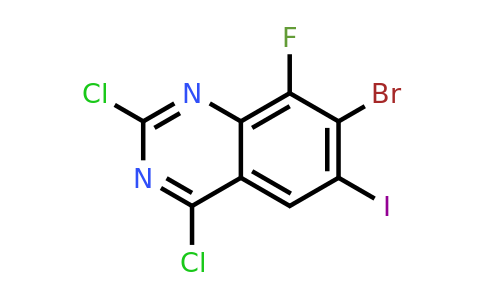 2241720-34-1 | 7-Bromo-2,4-dicloro-8-fluoro-6-yodoquinazolina