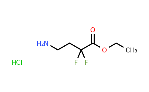 2243512-15-2 | ethyl 4-amino-2,2-difluorobutanoate hydrochloride