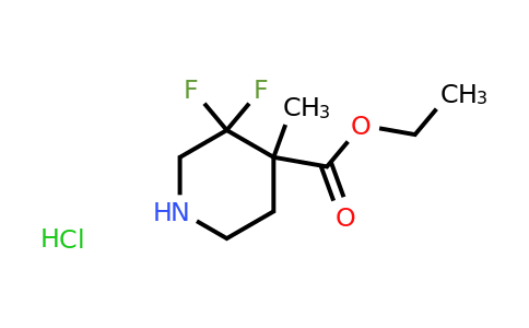 2252275-87-7 | 4-Piperidinecarboxylic acid, 3,3-difluoro-4-methyl-, ethyl ester, hydrochloride