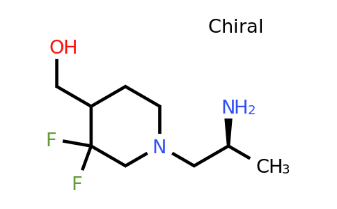 2291982-59-5 | 4-Piperidinemethanol, 1-[(2S)-2-aminopropyl]-3,3-difluoro-