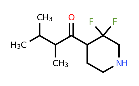 2294000-80-7 | 1-Butanone, 1-(3,3-difluoro-4-piperidinyl)-2,3-dimethyl-
