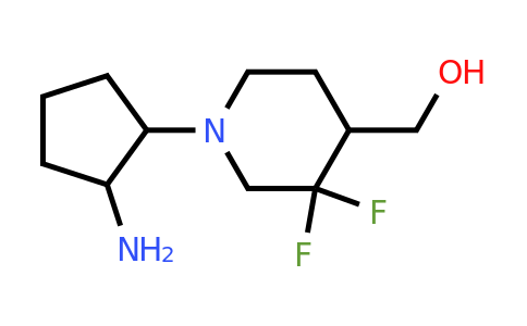 2294218-64-5 | 4-Piperidinemethanol, 1-(2-aminocyclopentyl)-3,3-difluoro-