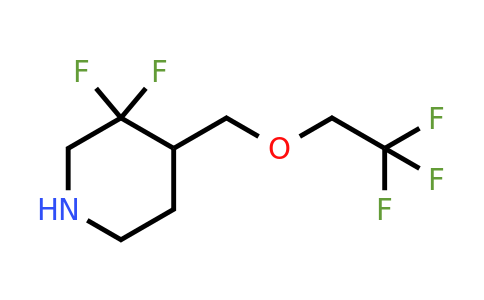 2294339-83-4 | Piperidine, 3,3-difluoro-4-[(2,2,2-trifluoroethoxy)methyl]-