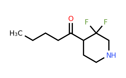 2296509-62-9 | 1-Pentanone, 1-(3,3-difluoro-4-piperidinyl)-