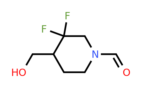 2296806-21-6 | 1-Piperidinecarboxaldehyde, 3,3-difluoro-4-(hydroxymethyl)-